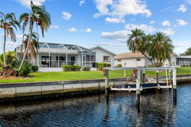 PRIME WATERFRONT LOCATION IN PUNTA GORDA ISLES! ATTRACTIVE 2 on Saint Andrews South Golf Club in Florida - for sale on GolfHomes.com, golf home, golf lot