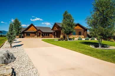 Welcome to 6 Donegal Drive -- a stunning custom log home tucked on The Powder Horn Golf Club - Mountain in Wyoming - for sale on GolfHomes.com, golf home, golf lot