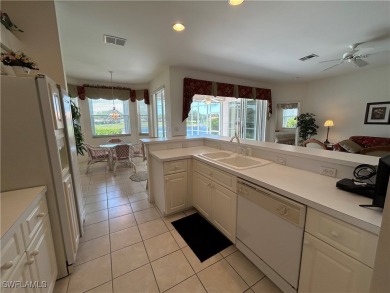 This beautifully maintained 2-bedroom + den single-family home on Villages of Country Creek Golf Course in Florida - for sale on GolfHomes.com, golf home, golf lot