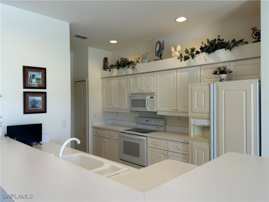 This beautifully maintained 2-bedroom + den single-family home on Villages of Country Creek Golf Course in Florida - for sale on GolfHomes.com, golf home, golf lot