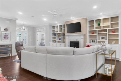 Located in the gated community of Compass Pointe in Leland, this on Compass Pointe Golf Course in North Carolina - for sale on GolfHomes.com, golf home, golf lot