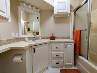 This newly renovated park home has 924 sq.ft. air conditioned on The Great Outdoors Golf and Country Club in Florida - for sale on GolfHomes.com, golf home, golf lot
