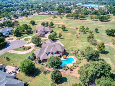 Located in Oakdale Schools, this thoughtfully designed home sits on River Oaks Golf Club in Oklahoma - for sale on GolfHomes.com, golf home, golf lot