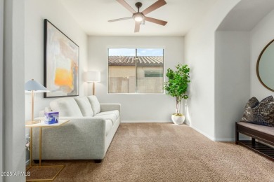 Welcome to this meticulously maintained 3-bedroom, 2-bathroom + on Estrella Mountain Ranch Golf Course in Arizona - for sale on GolfHomes.com, golf home, golf lot