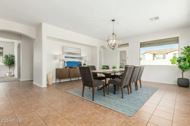 Welcome to this meticulously maintained 3-bedroom, 2-bathroom + on Estrella Mountain Ranch Golf Course in Arizona - for sale on GolfHomes.com, golf home, golf lot