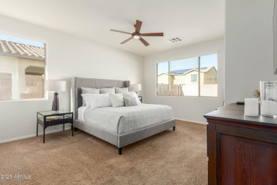 Welcome to this meticulously maintained 3-bedroom, 2-bathroom + on Estrella Mountain Ranch Golf Course in Arizona - for sale on GolfHomes.com, golf home, golf lot