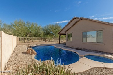 Welcome to this meticulously maintained 3-bedroom, 2-bathroom + on Estrella Mountain Ranch Golf Course in Arizona - for sale on GolfHomes.com, golf home, golf lot