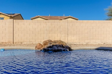 Welcome to this meticulously maintained 3-bedroom, 2-bathroom + on Estrella Mountain Ranch Golf Course in Arizona - for sale on GolfHomes.com, golf home, golf lot