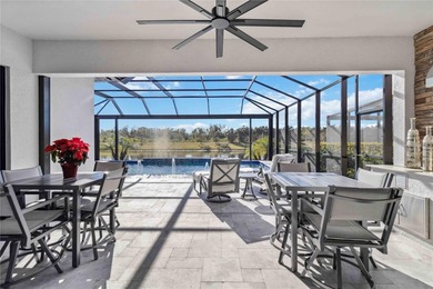 Under contract-accepting backup offers. Stunning Maria Model on Sarasota National Golf Club in Florida - for sale on GolfHomes.com, golf home, golf lot