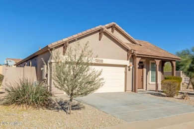 Welcome to this meticulously maintained 3-bedroom, 2-bathroom + on Estrella Mountain Ranch Golf Course in Arizona - for sale on GolfHomes.com, golf home, golf lot