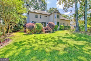CAN'T BEAT THIS LOCATION situated on the 18th fairway of on Braelinn Golf Club in Georgia - for sale on GolfHomes.com, golf home, golf lot