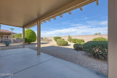 Discover carefree living in this immaculate 1,414sf Acacia floor on Desert Springs Golf Course in Arizona - for sale on GolfHomes.com, golf home, golf lot
