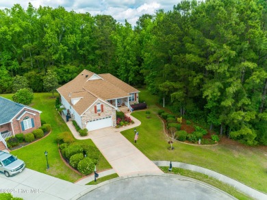 Tucked away on a quiet cul-de-sac in a prestigious gated golf on Brunswick Plantation and Golf Resorts in North Carolina - for sale on GolfHomes.com, golf home, golf lot