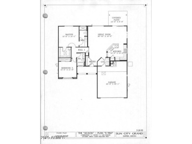 Discover carefree living in this immaculate 1,414sf Acacia floor on Desert Springs Golf Course in Arizona - for sale on GolfHomes.com, golf home, golf lot