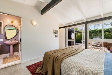 The essence of a Cliff May Rancho is the indoor/outdoor living on El Dorado Park Golf Course in California - for sale on GolfHomes.com, golf home, golf lot