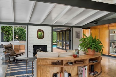 The essence of a Cliff May Rancho is the indoor/outdoor living on El Dorado Park Golf Course in California - for sale on GolfHomes.com, golf home, golf lot