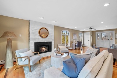 Set on the private Links Road with breathtaking seasonal ocean on Bass Rocks Golf Club in Massachusetts - for sale on GolfHomes.com, golf home, golf lot