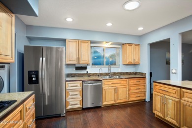 This lovely three-bedroom, two-bath home in Sun City features a on Sun City Country Club in Arizona - for sale on GolfHomes.com, golf home, golf lot