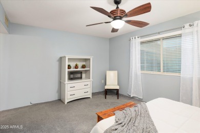 This lovely three-bedroom, two-bath home in Sun City features a on Sun City Country Club in Arizona - for sale on GolfHomes.com, golf home, golf lot