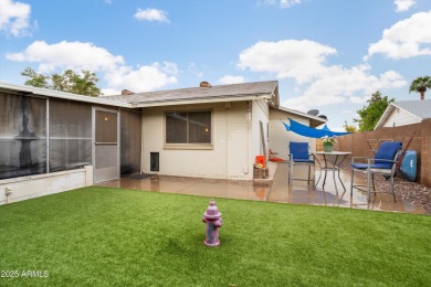 This lovely three-bedroom, two-bath home in Sun City features a on Sun City Country Club in Arizona - for sale on GolfHomes.com, golf home, golf lot