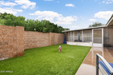 This lovely three-bedroom, two-bath home in Sun City features a on Sun City Country Club in Arizona - for sale on GolfHomes.com, golf home, golf lot