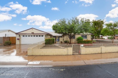 This lovely three-bedroom, two-bath home in Sun City features a on Sun City Country Club in Arizona - for sale on GolfHomes.com, golf home, golf lot