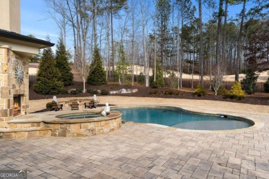 Experience the pinnacle of luxury living in this magnificent on Manor Golf and Country Club in Georgia - for sale on GolfHomes.com, golf home, golf lot