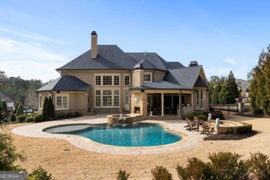 Experience the pinnacle of luxury living in this magnificent on Manor Golf and Country Club in Georgia - for sale on GolfHomes.com, golf home, golf lot