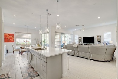 Experience elevated desert living in this highly sought-after on Reflection Bay Golf Club in Nevada - for sale on GolfHomes.com, golf home, golf lot