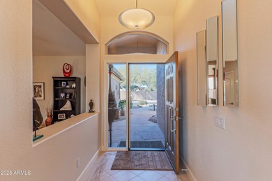 Enjoy the sweeping views of EN #14 green, #15 tee box, water & on Eagles Nest at Pebble Creek in Arizona - for sale on GolfHomes.com, golf home, golf lot