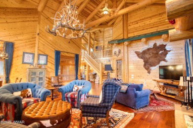 Charming Log-Sided Retreat in Prestigious White Mountain Summer on White Mountain Country Club in Arizona - for sale on GolfHomes.com, golf home, golf lot