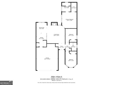Welcome to this delightful 3-bedroom, 2-bath ranch home, that on Summergrove Golf Club in Georgia - for sale on GolfHomes.com, golf home, golf lot
