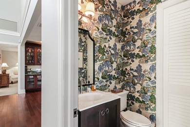 Upscale single-story estate located on the 16th hole of on  in Florida - for sale on GolfHomes.com, golf home, golf lot