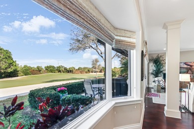 Upscale single-story estate located on the 16th hole of on  in Florida - for sale on GolfHomes.com, golf home, golf lot