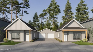 Charming 2-bedroom, 2-bath cottage nestled in a peaceful on Sandpoint Elks Golf Course in Idaho - for sale on GolfHomes.com, golf home, golf lot