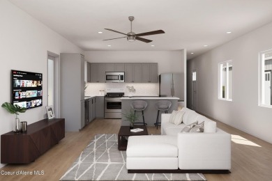 Charming 2-bedroom, 2-bath cottage nestled in a peaceful on Sandpoint Elks Golf Course in Idaho - for sale on GolfHomes.com, golf home, golf lot
