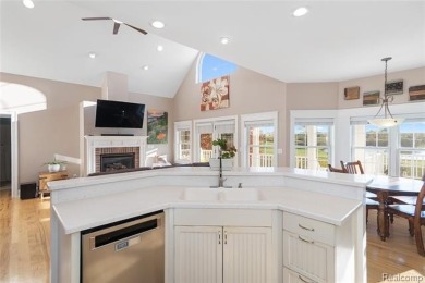 Stunning golf-frontage home overlooking the 12th hole, combining on Copper Ridge Golf Club in Michigan - for sale on GolfHomes.com, golf home, golf lot