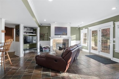 Stunning golf-frontage home overlooking the 12th hole, combining on Copper Ridge Golf Club in Michigan - for sale on GolfHomes.com, golf home, golf lot