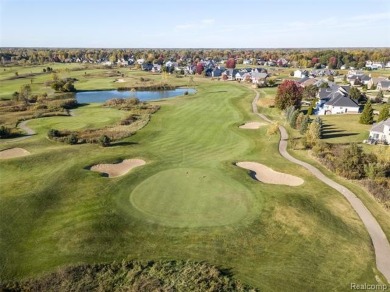 Stunning golf-frontage home overlooking the 12th hole, combining on Copper Ridge Golf Club in Michigan - for sale on GolfHomes.com, golf home, golf lot