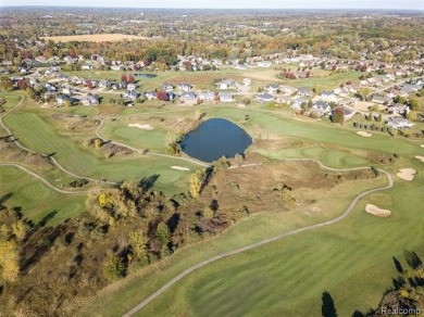 Stunning golf-frontage home overlooking the 12th hole, combining on Copper Ridge Golf Club in Michigan - for sale on GolfHomes.com, golf home, golf lot