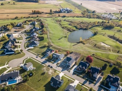 Stunning golf-frontage home overlooking the 12th hole, combining on Copper Ridge Golf Club in Michigan - for sale on GolfHomes.com, golf home, golf lot