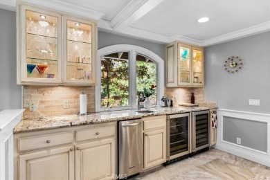 Luxury Lake Arrowhead Estate in Old Hamiltair - Private Beach on Lake Arrowhead Country Club in California - for sale on GolfHomes.com, golf home, golf lot