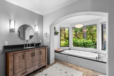 Luxury Lake Arrowhead Estate in Old Hamiltair - Private Beach on Lake Arrowhead Country Club in California - for sale on GolfHomes.com, golf home, golf lot
