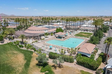 Welcome to your sunny desert retreat in the sought-after Palm on Palm Creek Golf and RV Resort in Arizona - for sale on GolfHomes.com, golf home, golf lot