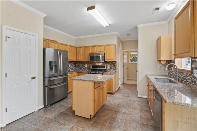 Welcome to this spacious 4-bedroom home on the water in on Kiln Creek Golf and Country Club in Virginia - for sale on GolfHomes.com, golf home, golf lot