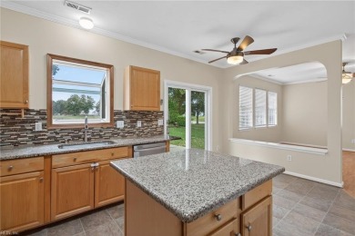 Welcome to this spacious 4-bedroom home on the water in on Kiln Creek Golf and Country Club in Virginia - for sale on GolfHomes.com, golf home, golf lot