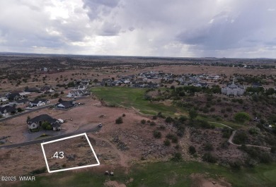 43 acre lot located on Snowflake country club golf course near on Snowflake Municipal Golf Course in Arizona - for sale on GolfHomes.com, golf home, golf lot