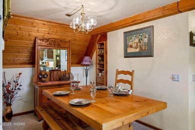 Charming chalet cabin nestled among the tall pines in Pinetop on Pinetop Lakes Golf and Country Club in Arizona - for sale on GolfHomes.com, golf home, golf lot
