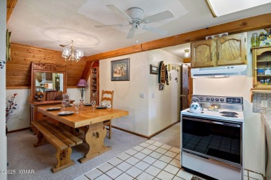 Charming chalet cabin nestled among the tall pines in Pinetop on Pinetop Lakes Golf and Country Club in Arizona - for sale on GolfHomes.com, golf home, golf lot