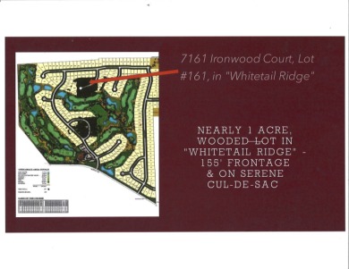 Location!  Location!  Location!  Nearly 1 Acre Wooded Lot, with on Whitetail Ridge Golf Course in Illinois - for sale on GolfHomes.com, golf home, golf lot